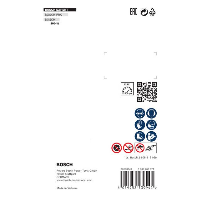 Алмазный отрезной круг EXPERT MultiMaterial, 115 мм, BOSCH, фото , изображение 4 | SNABZHENIE.com.ua