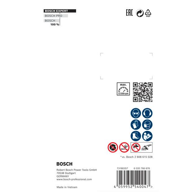 Алмазный отрезной круг EXPERT MultiMaterial X-LOCK, 115 мм, BOSCH, фото , изображение 4 | SNABZHENIE.com.ua