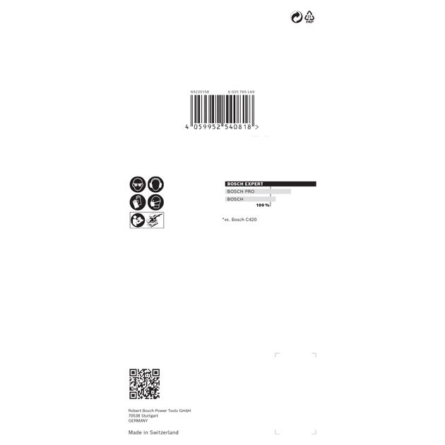 Шліфувальна сітка BOSCH EXPERT M480, 93 x 186 мм, G 80, 10 шт., фото , изображение 4 | SNABZHENIE.com.ua