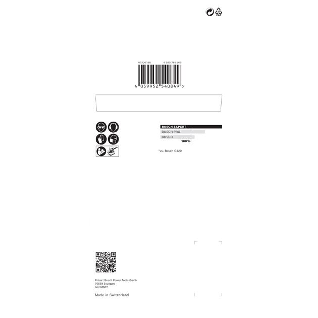 Шлифовальная сетка EXPERT M480, 93 x 186 мм, G 150, 10 шт. BOSCH, фото , изображение 4 | SNABZHENIE.com.ua