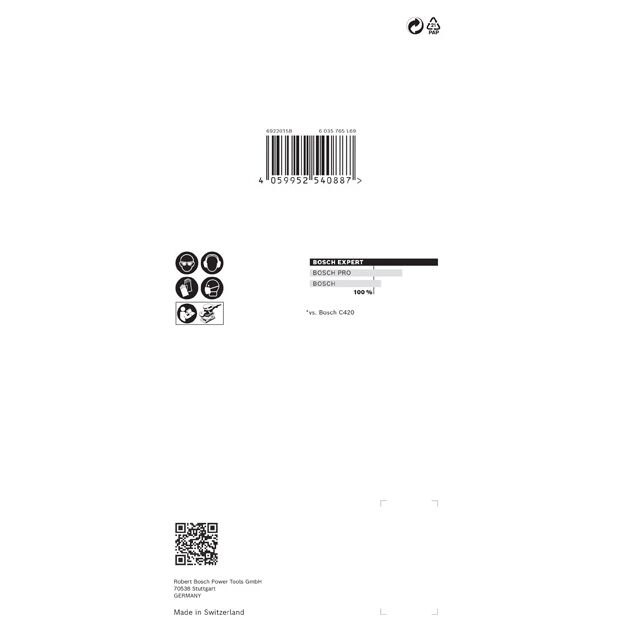 Шліфувальна сітка BOSCH EXPERT M480, G 320, 93 x 186 мм, 10 шт., фото , изображение 4 | SNABZHENIE.com.ua