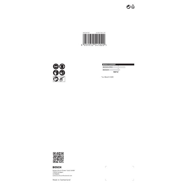 Шліфувальна сітка BOSCH EXPERT M480, 115x230 мм, G 150, 10 шт., фото , изображение 4 | SNABZHENIE.com.ua