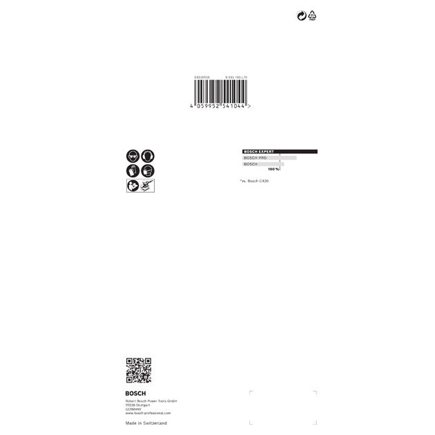 Шліфувальна сітка BOSCH EXPERT M480, 115x230 мм, 10 шт., фото , изображение 4 | SNABZHENIE.com.ua