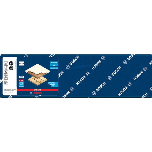 Шлифовальная колодка EXPERT S470 Combi, 69 x 97 x 26 мм, мелкая BOSCH, фото , изображение 2 | SNABZHENIE.com.ua