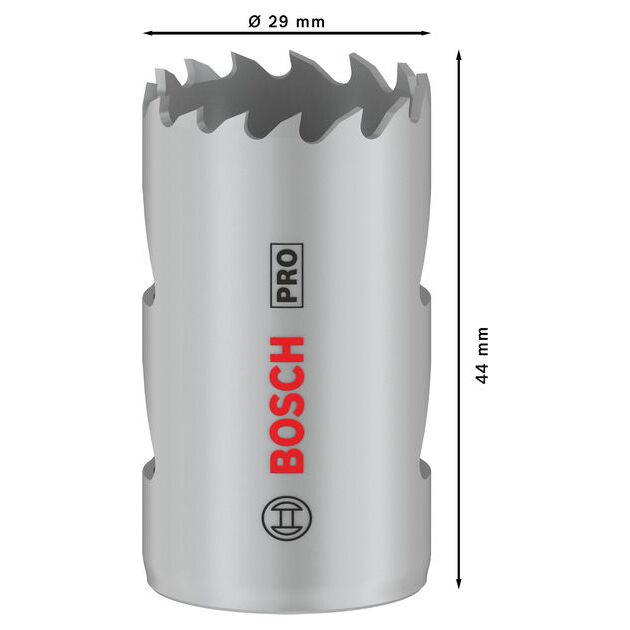 Коронка PRO Multi Material 29 мм с резьбой BOSCH, фото , изображение 3 | SNABZHENIE.com.ua