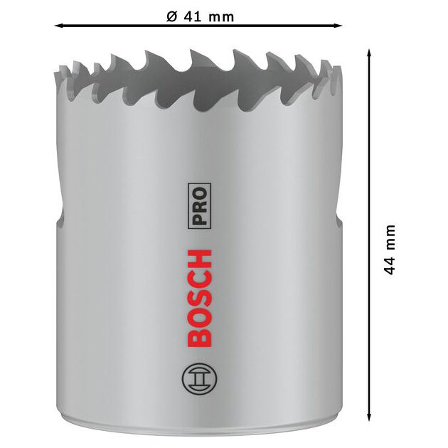 Коронка PRO Multi Material 41 мм с резьбой BOSCH, фото , изображение 3 | SNABZHENIE.com.ua