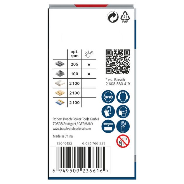 Коронка PRO Multi Material 43 мм с резьбой BOSCH, фото , изображение 4 | SNABZHENIE.com.ua