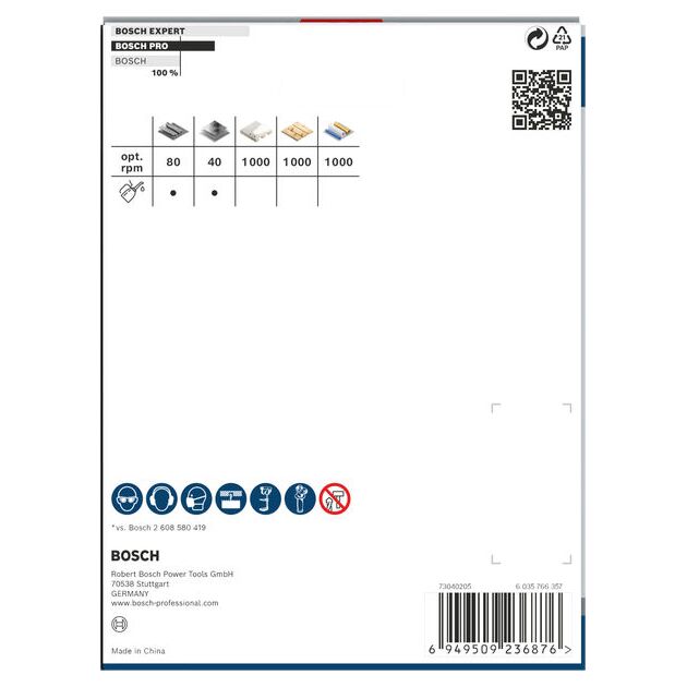 Коронка BOSCH PRO Multi Material, 105 мм, с резьбой, фото , изображение 4 | SNABZHENIE.com.ua