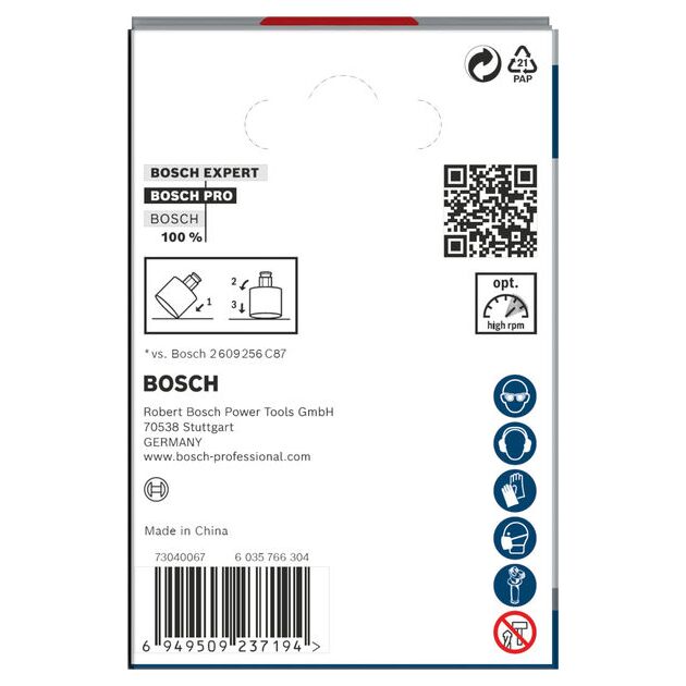 Коронка PRO Tile PC Plus, 65 мм, HS BOSCH, фото , зображення 4 | SNABZHENIE.com.ua