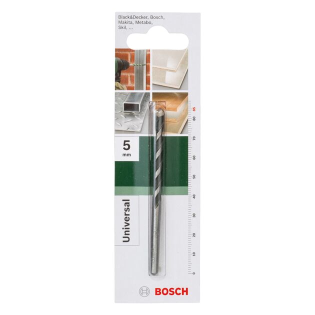 Многоцелевые сверла Ø 5,0 мм, рабочая длина 85 мм BOSCH, фото , изображение 2 | SNABZHENIE.com.ua