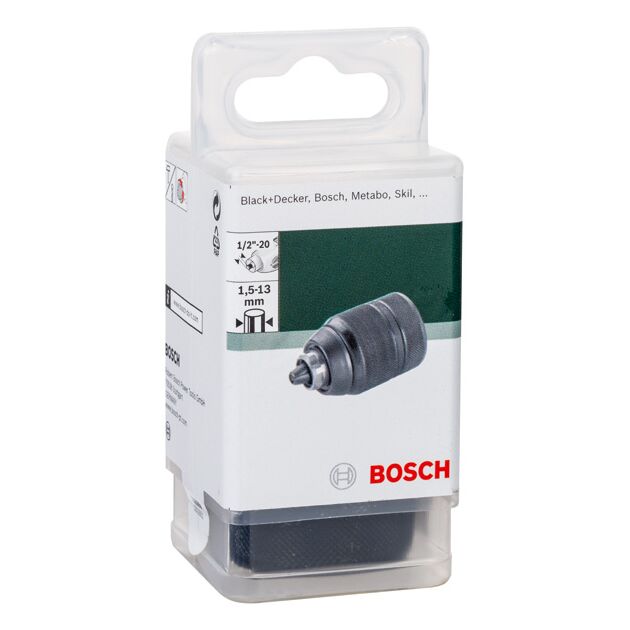 Патрон высокоскоростной до 13 мм BOSCH, фото , изображение 2 | SNABZHENIE.com.ua