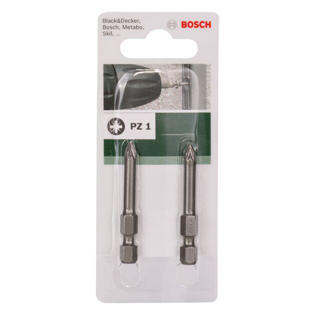 Двусторонняя насадка Pozidriv Pz 1 BOSCH, фото , изображение 2 | SNABZHENIE.com.ua