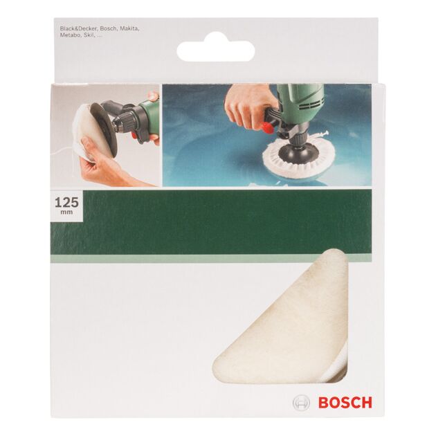 Насадка з овечої вовни для дрилів BOSCH, натяжне кріплення, фото , изображение 2 | SNABZHENIE.com.ua