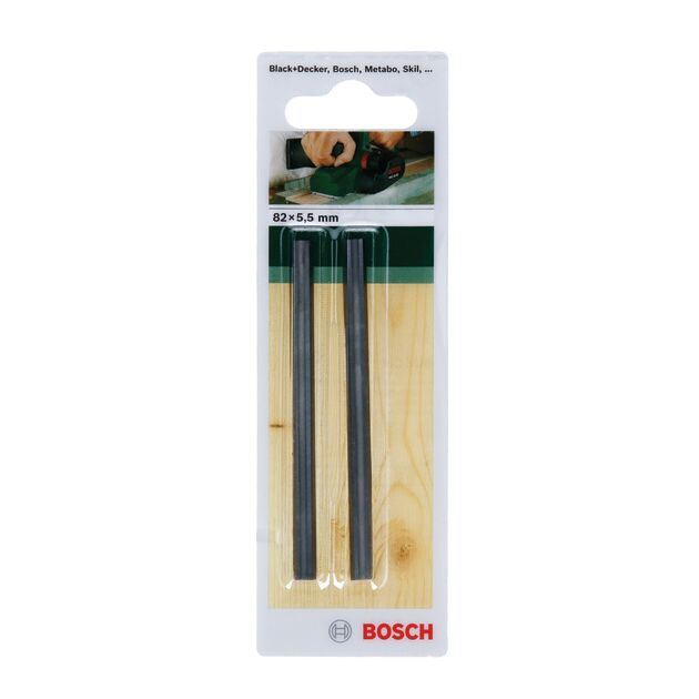 Набор ножей для рубанка BOSCH 82,4x5,5 мм, фото , изображение 2 | SNABZHENIE.com.ua