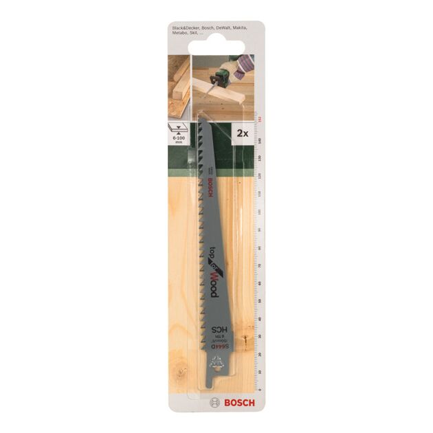 Полотно ножовочное HCS S 644 D Top for Wood BOSCH (2609256701), фото , изображение 2 | SNABZHENIE.com.ua
