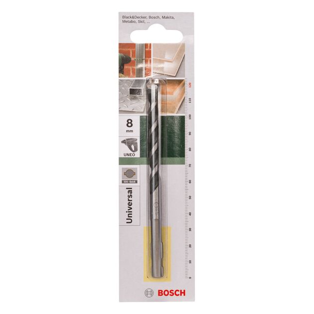 Сверла SDS quick 8,0 мм, рабочая длина 120 мм BOSCH, фото , изображение 2 | SNABZHENIE.com.ua