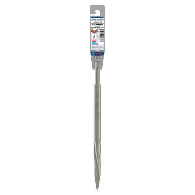 Зубило пикообразное 250 мм SDS-plus, 1 шт, BOSCH (2609390576), фото , изображение 2 | SNABZHENIE.com.ua