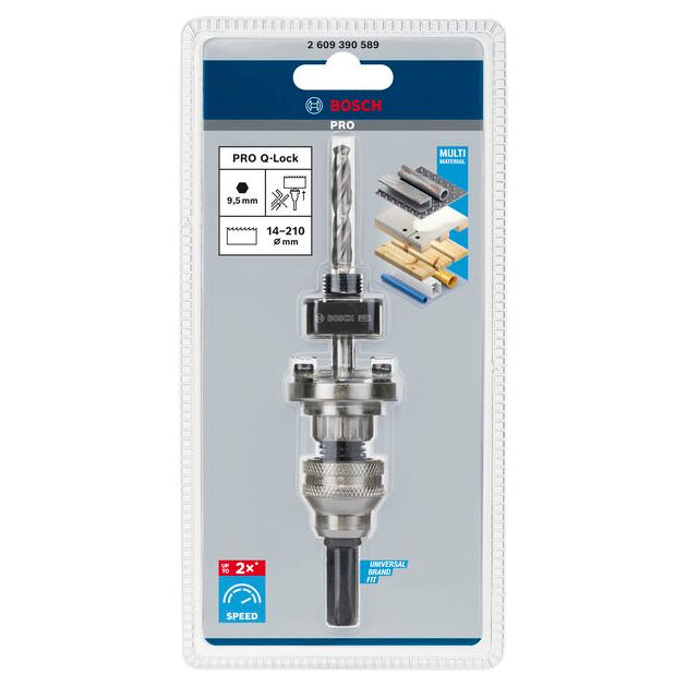 Адаптер шестигранный BOSCH, 14-210 мм, фото , изображение 3 | SNABZHENIE.com.ua