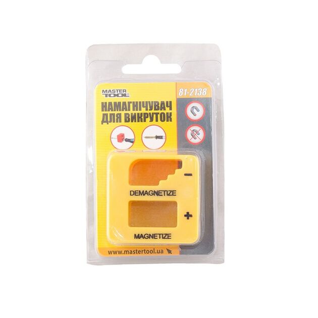 Намагничиватель для отверток MASTERTOOL 81-2138, фото , изображение 2 | SNABZHENIE.com.ua