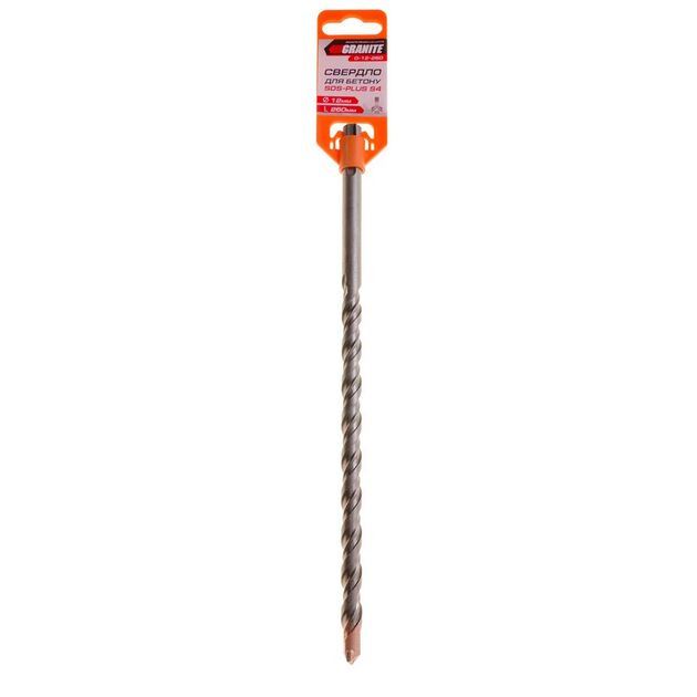 Сверло GRANITE SDS-PLUS S4 для бетона 12х260 мм, фото , изображение 2 | SNABZHENIE.com.ua