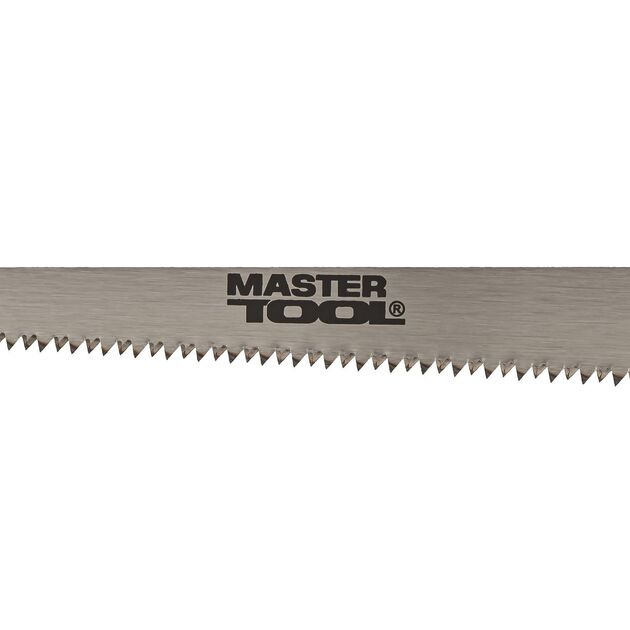 Ножовка MASTERTOOL 300 мм, 8TPI, каленый зуб, 3-D заточка, фото , изображение 2 | SNABZHENIE.com.ua