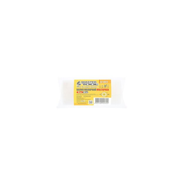 Валик малярный MASTERTOOL Moltopren 36/70 мм Ø 6 мм 92-8073, фото , изображение 3 | SNABZHENIE.com.ua