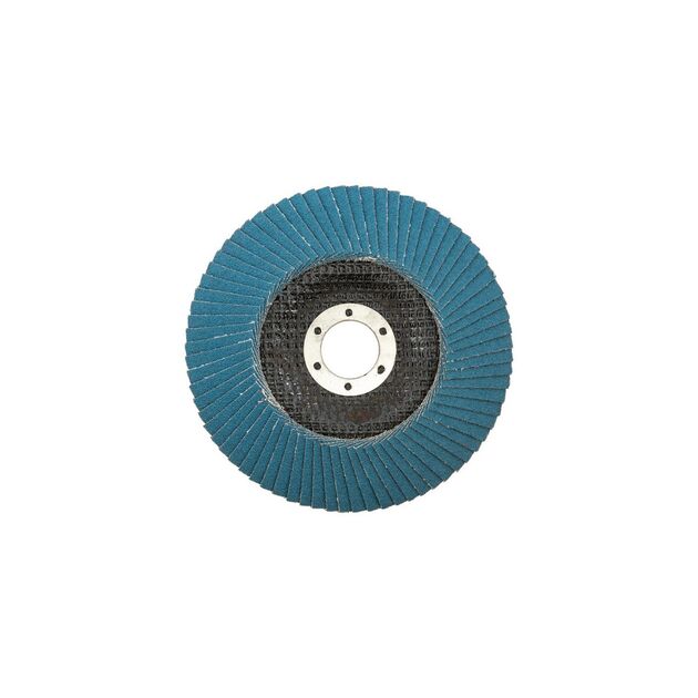 Диск шлифовальный лепестковый конусный GRANITE ZIRCONIA Т29 зерно 120 125х22 мм 8-32-120, фото , зображення 3 | SNABZHENIE.com.ua