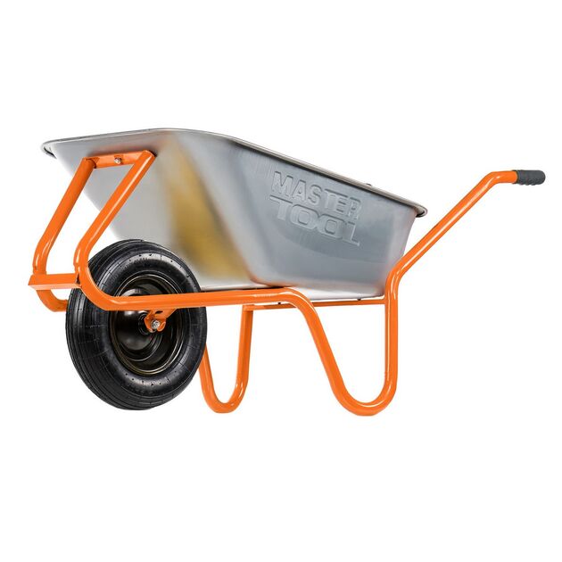 Тачка садово-будівельна одноколісна MASTERTOOL 100 л 180 кг 79-9852, фото  | SNABZHENIE.com.ua