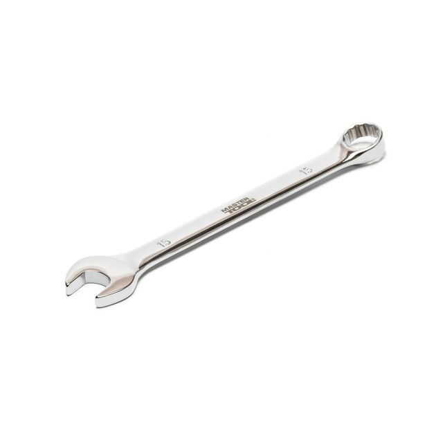 Ключ комбинированный MASTERTOOL 15 мм CrV DIN3113 71-1015, фото  | SNABZHENIE.com.ua