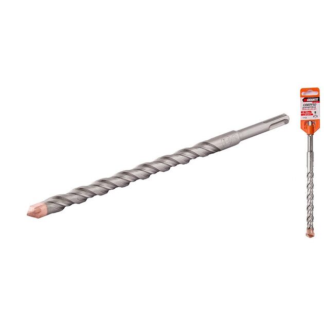 Сверло GRANITE SDS-PLUS S4 16х210 мм 0-16-210, фото  | SNABZHENIE.com.ua