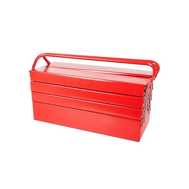 Ящик металлический MASTERTOOL 550 мм, 7 отделений, 79-5507, фото  | SNABZHENIE.com.ua