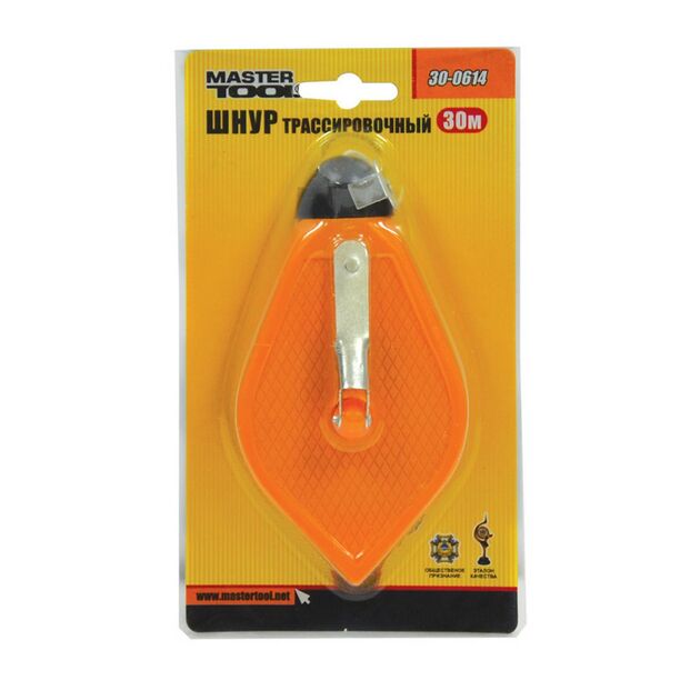 Шнур разметочный MASTERTOOL 30 м, артикул 30-0614, фото , изображение 2 | SNABZHENIE.com.ua