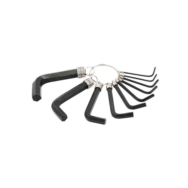 Ключі шестигранні MASTERTOOL CrV 1,5-10 мм набір 10 шт 75-0954, фото  | SNABZHENIE.com.ua