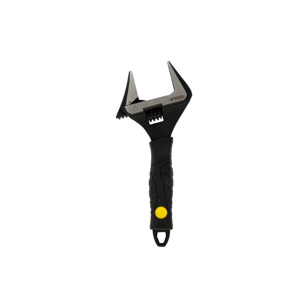 Ключ разводной MASTERTOOL 150 мм, тонкие губки 0-35 мм, CrV, TPR, фото , изображение 2 | SNABZHENIE.com.ua