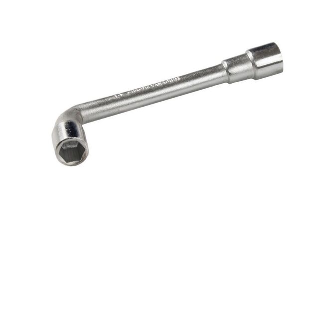 Ключ торцевий з отвором L-образний MASTERTOOL 13 мм CRV 73-4013, фото  | SNABZHENIE.com.ua