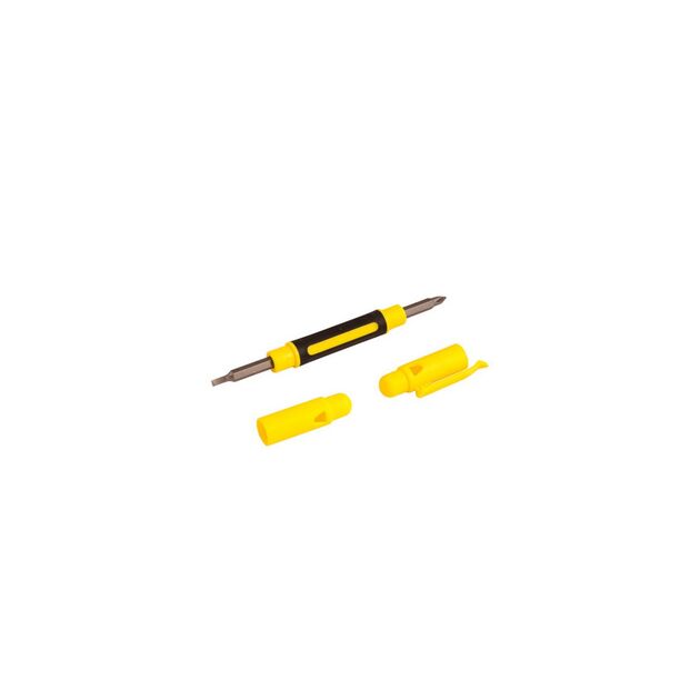 Отвертка карманная MASTERTOOL 4-в-1 SL3-PH0/SL4-PH1 50 мм 40-0160, фото , зображення 2 | SNABZHENIE.com.ua