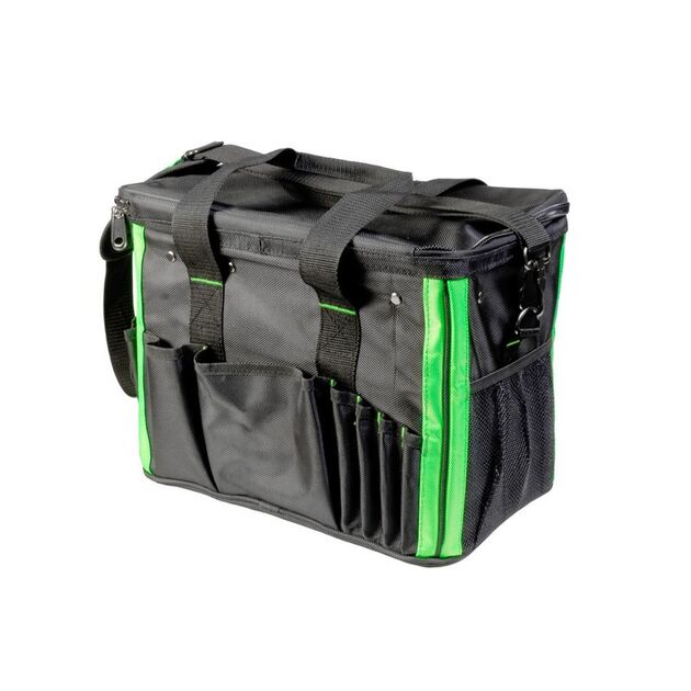 Сумка для инструментов MASTERTOOL 360х270х240 мм, 23 кармана, 79-1935, фото , изображение 2 | SNABZHENIE.com.ua