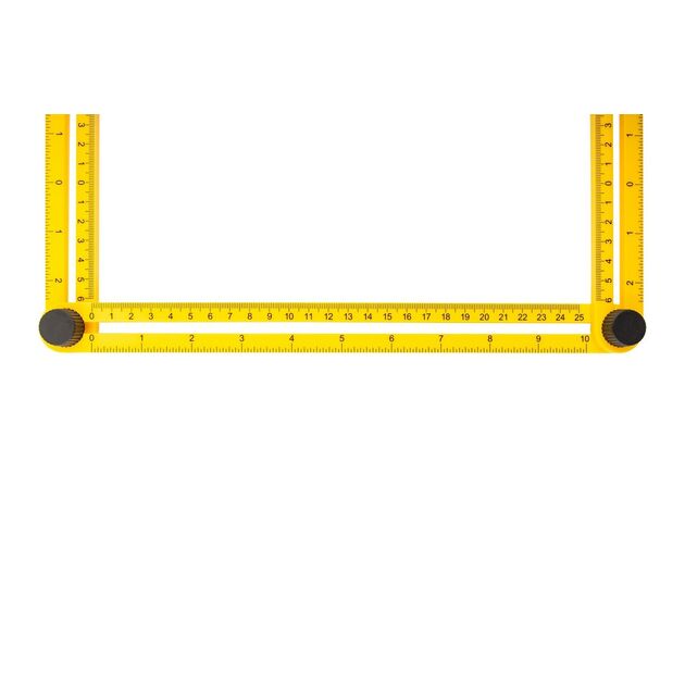 Шаблометр MASTERTOOL 250х120 мм 30-3525, фото , зображення 3 | SNABZHENIE.com.ua