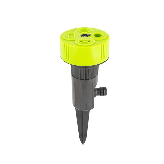 Ороситель для полива MASTERTOOL ½" 4 режима 6 м на ножке 92-9325, фото , изображение 2 | SNABZHENIE.com.ua