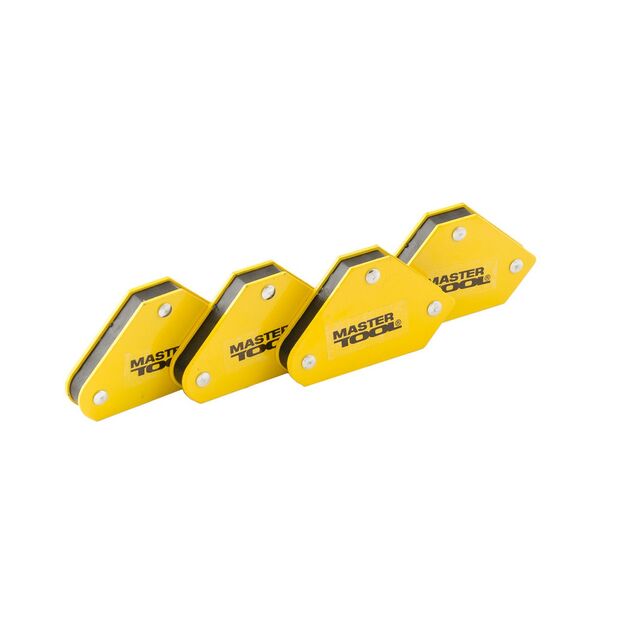 Набір магнітів для зварювання MASTERTOOL 4 кг 45°/90°/135° 81-0204, фото  | SNABZHENIE.com.ua