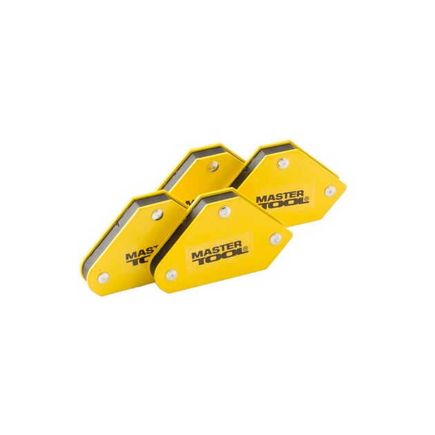 Набір магнітів для зварювання MASTERTOOL 4 кг 45°/90°/135° 81-0204, фото , зображення 2 | SNABZHENIE.com.ua
