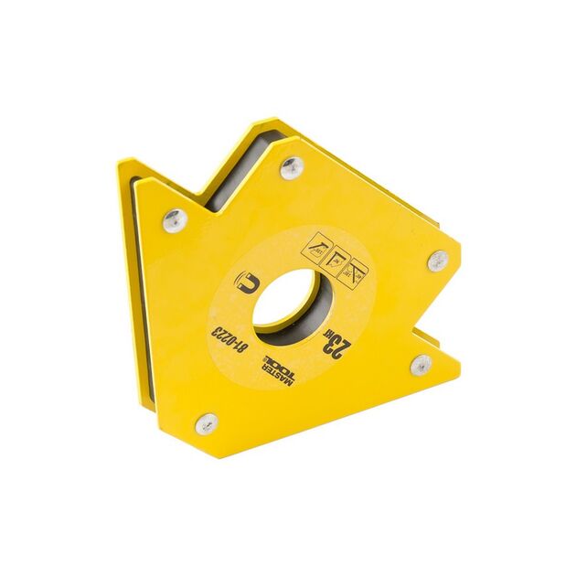 Магніт для зварювання MASTERTOOL 23 кг 45°/90°/135° 81-0223, фото  | SNABZHENIE.com.ua