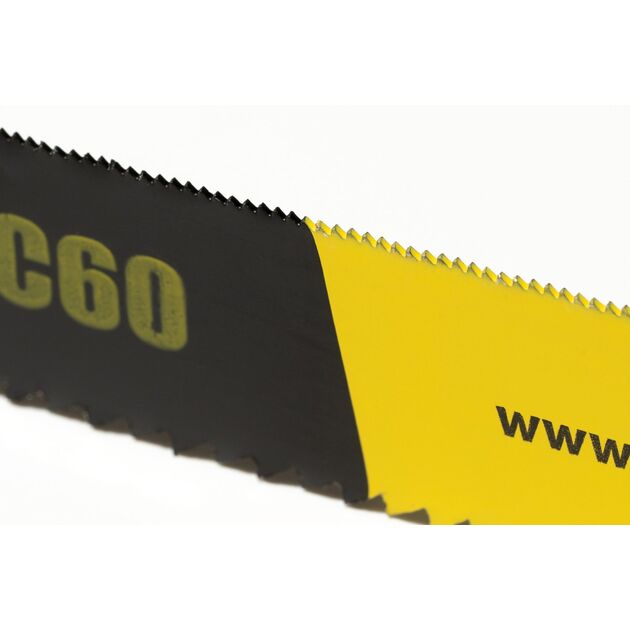 Полотно MASTERTOOL двухстороннее C60 300х25х0.6 мм 6 шт 14-2908, фото , изображение 2 | SNABZHENIE.com.ua