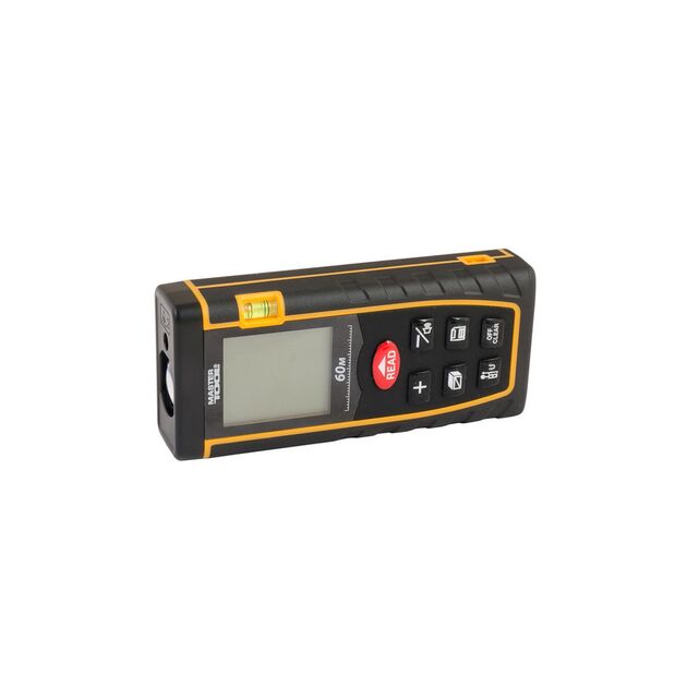 Лазерный дальномер MASTERTOOL 0.05-60 м, 2 мм/м, чехол 30-0960, фото  | SNABZHENIE.com.ua