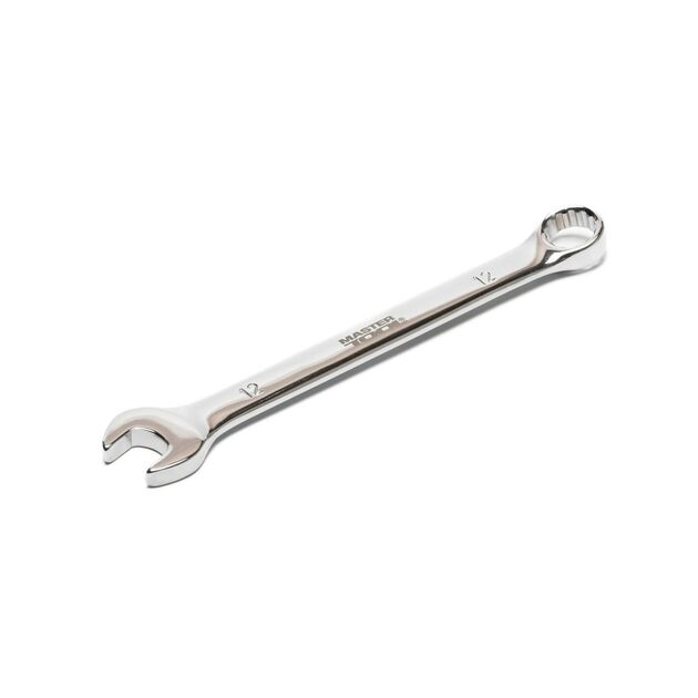 Ключ комбинированный MASTERTOOL 12 мм CrV DIN3113 71-1012, фото  | SNABZHENIE.com.ua