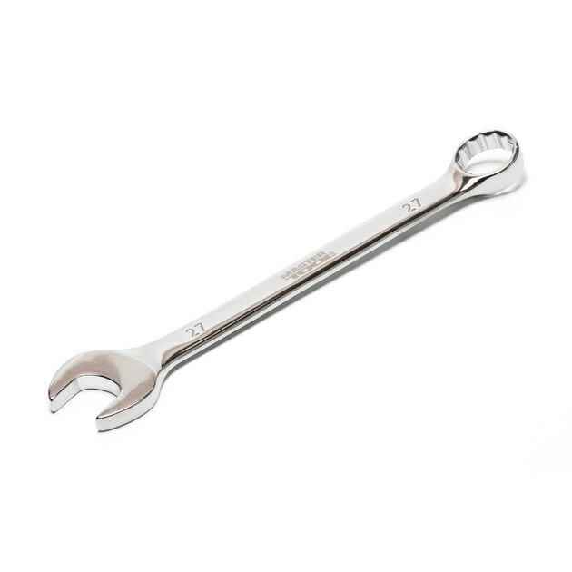 Ключ комбинированный MASTERTOOL 27 мм CrV DIN3113 71-1027, фото  | SNABZHENIE.com.ua