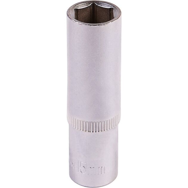 Насадка удлиненная 6-гранная MASTERTOOL 1/2" 15 мм CRV 78-0515, фото  | SNABZHENIE.com.ua