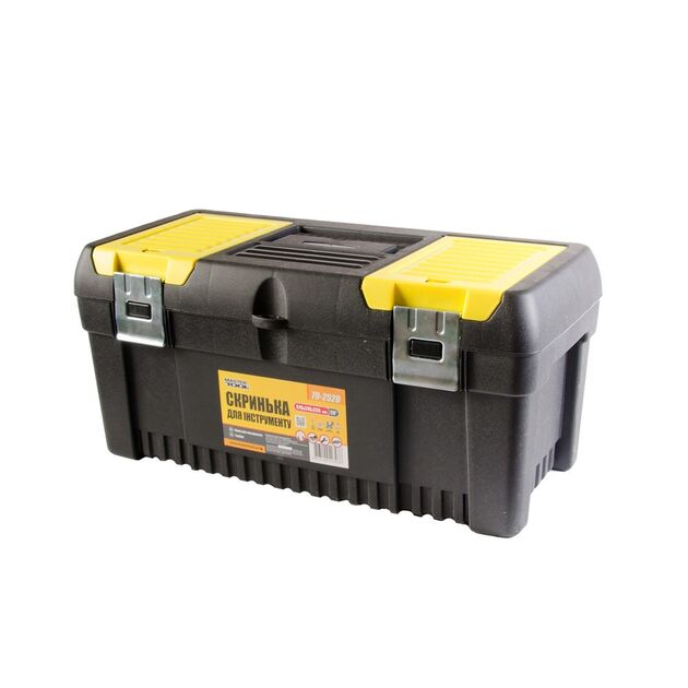 Ящик для инструмента MASTERTOOL 20 с металлическими замками 79-2520, фото  | SNABZHENIE.com.ua