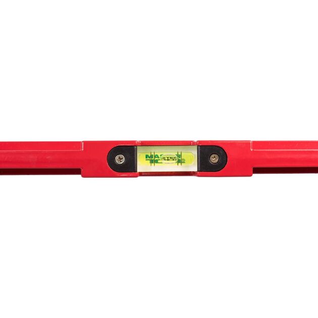Уровень каменщика MASTERTOOL 60 см с зеркальцем 2 капсулы 0.5 мм/м, фото , изображение 3 | SNABZHENIE.com.ua