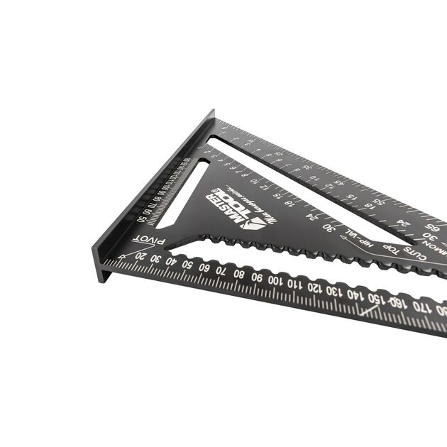 Угольник плотника MASTERTOOL SWANSON 300 мм алюмінієвий 30-3519, фото , зображення 3 | SNABZHENIE.com.ua